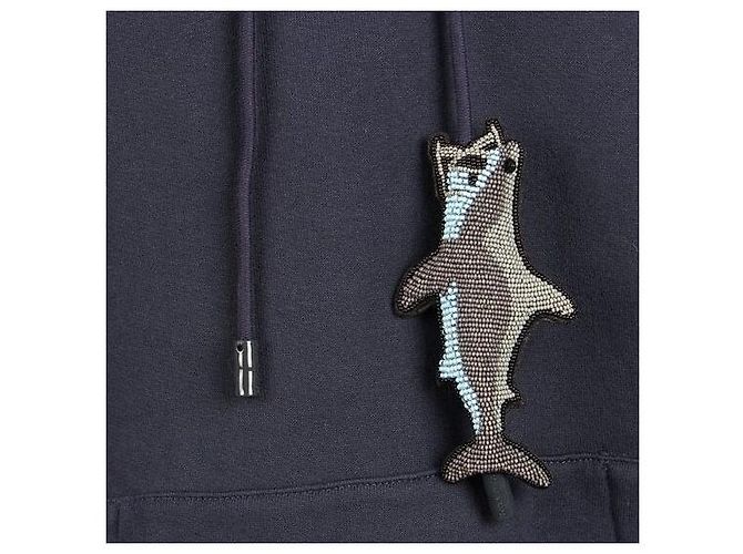 Louis Vuitton Shark Hoodie mit Perlen XXL - Ansicht 7