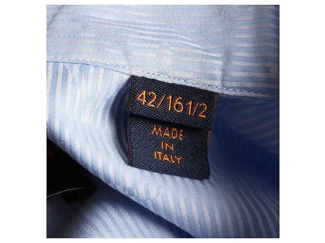 Louis Vuitton Camicia a righe Monogram Blue - vista 16