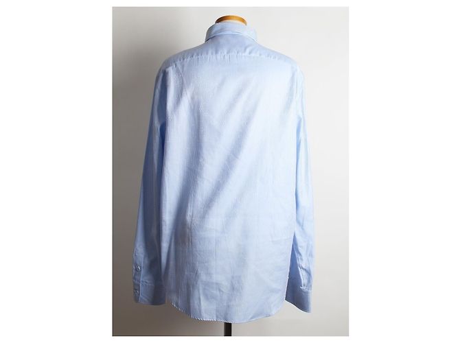 Louis Vuitton Camicia a righe Monogram Blue - vista 2