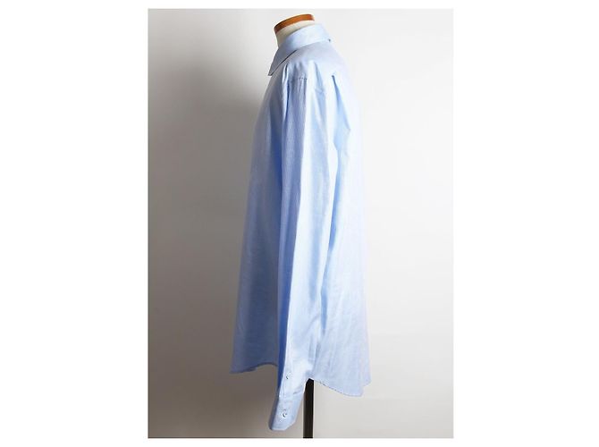 Louis Vuitton Camicia a righe Monogram Blue - vista 3