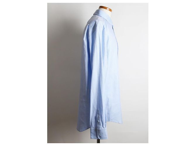 Louis Vuitton Camicia a righe Monogram Blue - vista 4