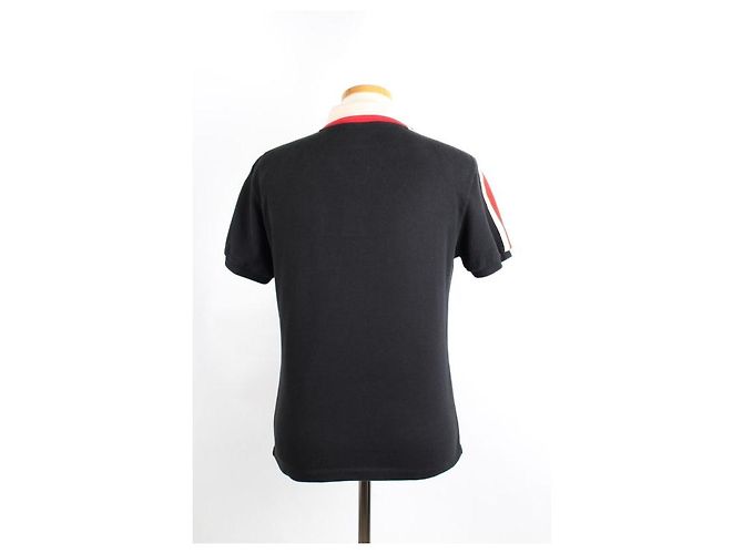 Gucci Polo a maniche corte in cotone a righe - vista 4