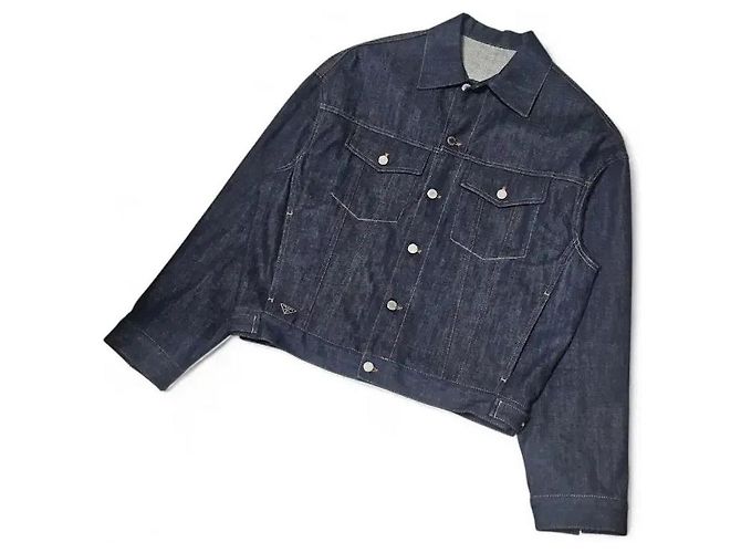Prada Giacca di jeans da uomo blu - vista 2