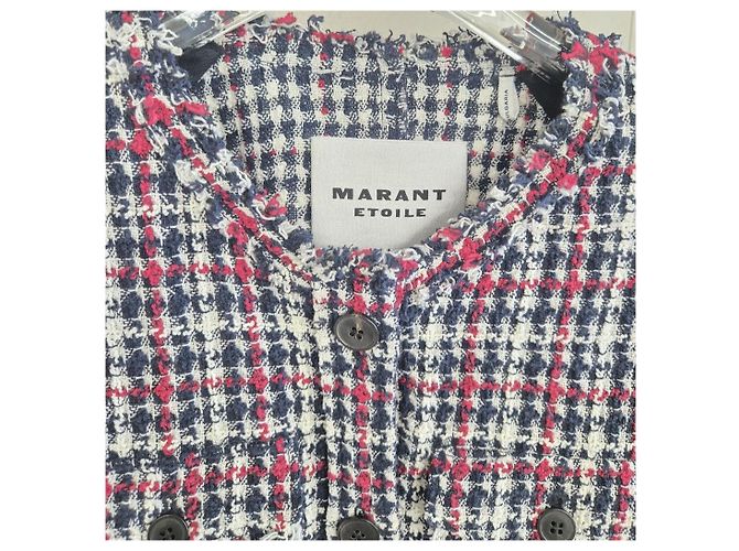 Isabel Marant Multi Tweed Jacket - view 3