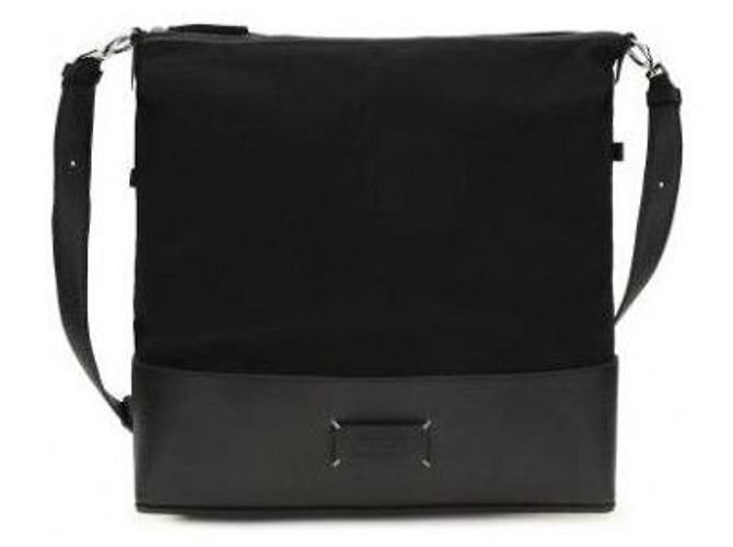 Maison Martin Margiela Maison Margiela Borsa Messenger 5AC Medium Nera - vista 4
