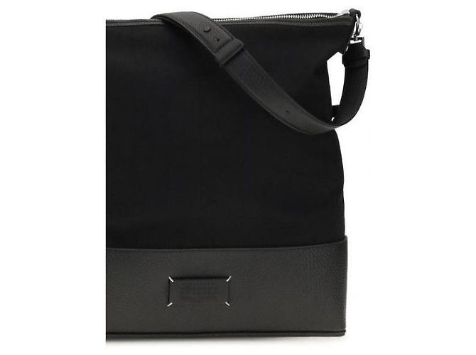 Maison Martin Margiela Maison Margiela Borsa Messenger 5AC Medium Nera - vista 7