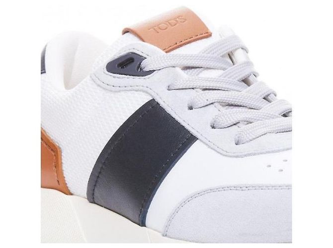 Tod's Sneakers multicolore in pelle di vitello - vista 5