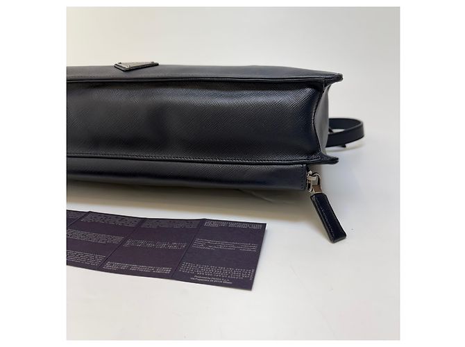 Prada Mallette en cuir Saffiano - vue 9