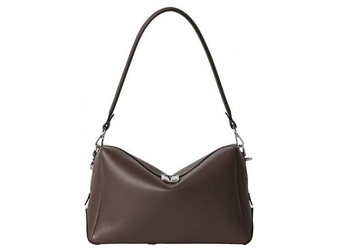 Fendi Bolsa Quadrada de Couro Medium ASIH - vista 4