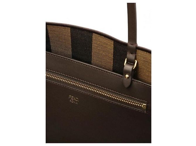 Fendi Borsa Shopper Medium Jacquard AYDB - vista 6
