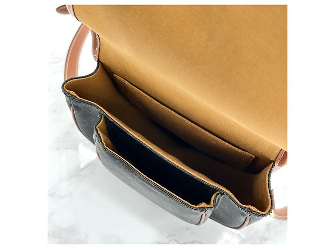 Céline Borsa Triomphe Polka Tan Medium - vista 8