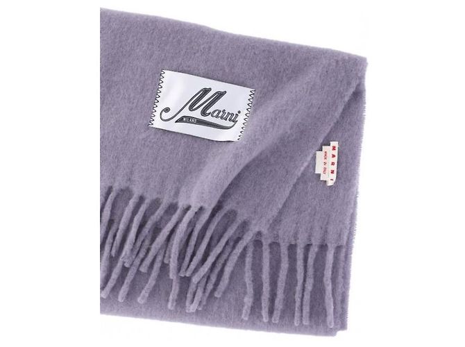 Marni Sciarpa in alpaca rosa cipria - vista 6
