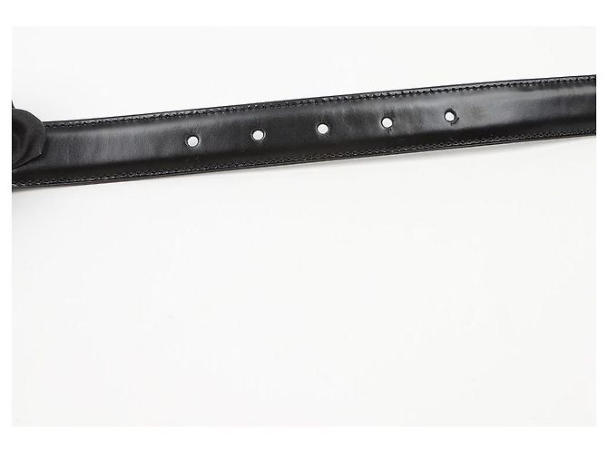 Céline Cinturón Logo Triomphe Black - vista 4