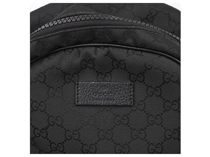 Gucci Zaino Microshima Nylon Black - vista 2