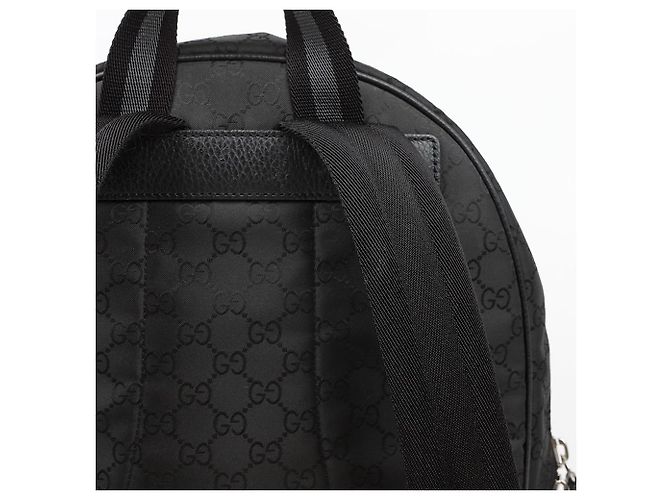Gucci Zaino Microshima Nylon Black - vista 4