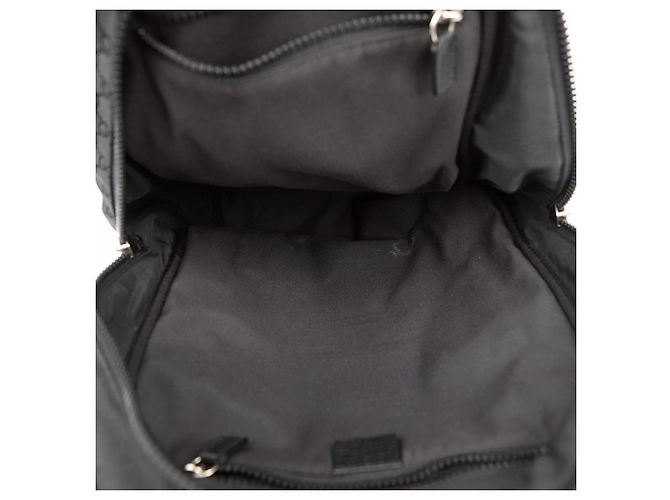Gucci Zaino Microshima Nylon Black - vista 8