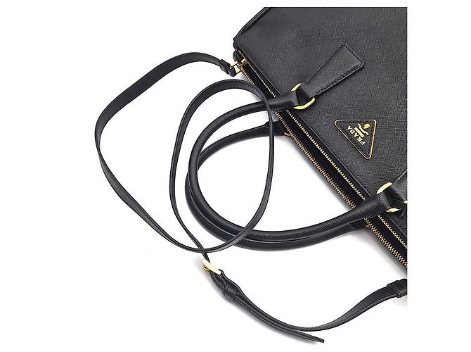 Prada Borsa a mano e a tracolla Saffiano Lux - vista 4