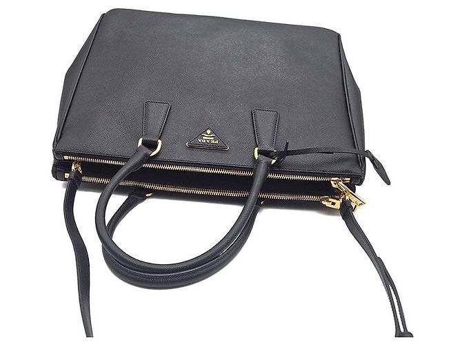 Prada Borsa a mano e a tracolla Saffiano Lux - vista 5