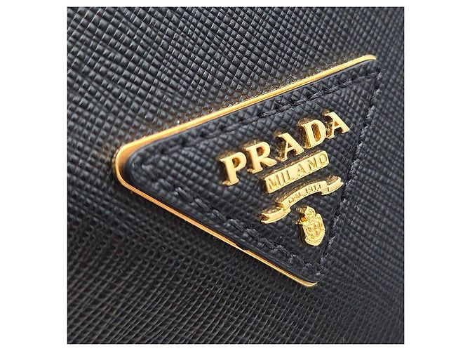 Prada Borsa a mano e a tracolla Saffiano Lux - vista 7