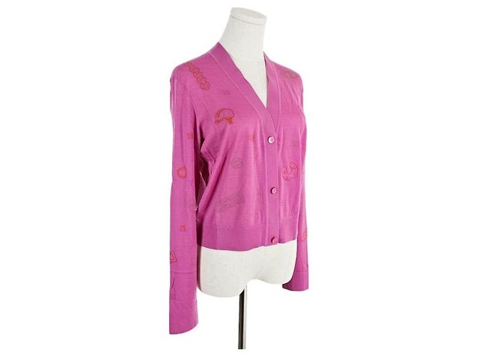 Hermès Leichter Cardigan mit langen Ärmeln - Ansicht 8