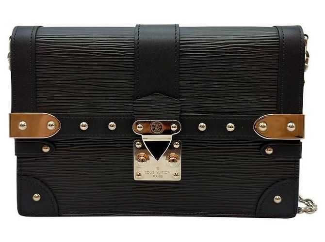 Louis Vuitton Borsa a Tracolla Portafoglio Trunk Nera - vista 3