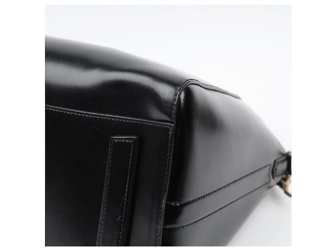 Givenchy Borsa a spalla Antigona in pelle lucida Medium Nera - vista 10