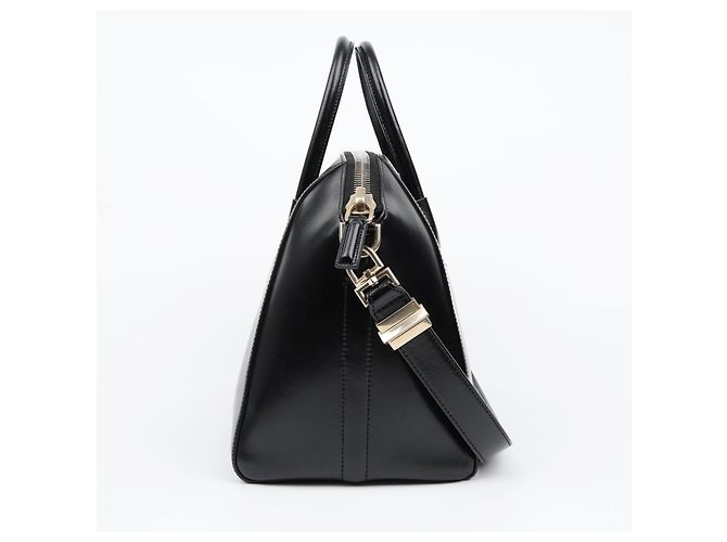 Givenchy Borsa a spalla Antigona in pelle lucida Medium Nera - vista 7