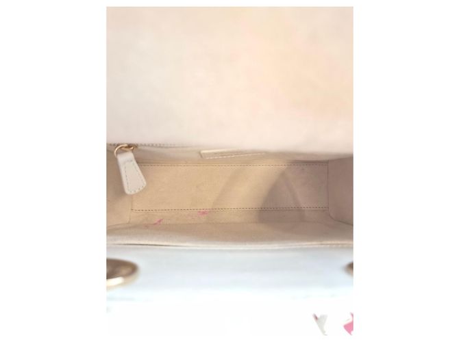 Dior Lady Heart Cannage White Condition - vista 17