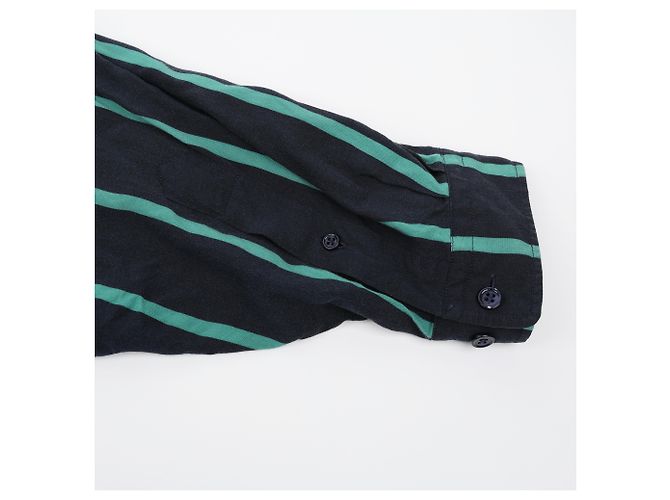 Camicia a righe Balenciaga in viscosa - vista 10
