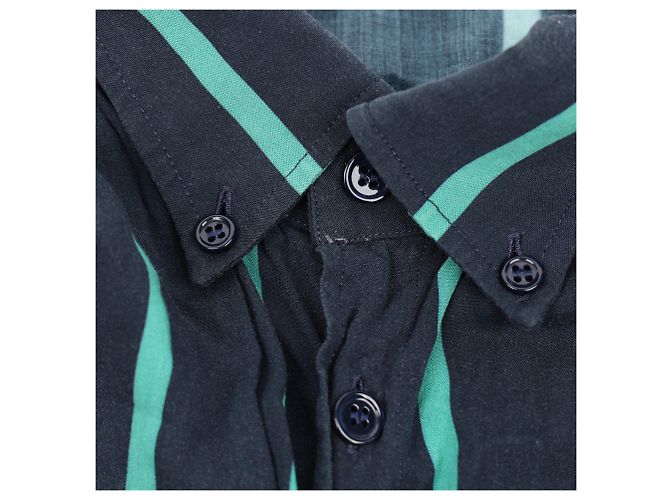 Camicia a righe Balenciaga in viscosa - vista 13