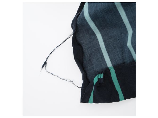 Camicia a righe Balenciaga in viscosa - vista 17