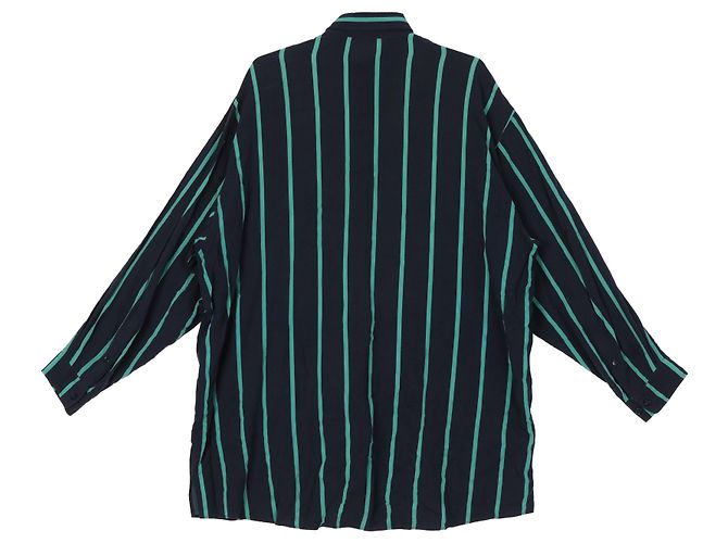 Camicia a righe Balenciaga in viscosa - vista 2