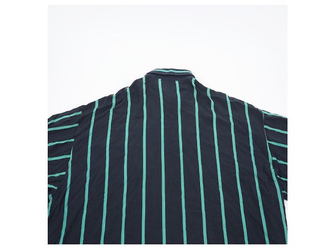 Camicia a righe Balenciaga in viscosa - vista 8