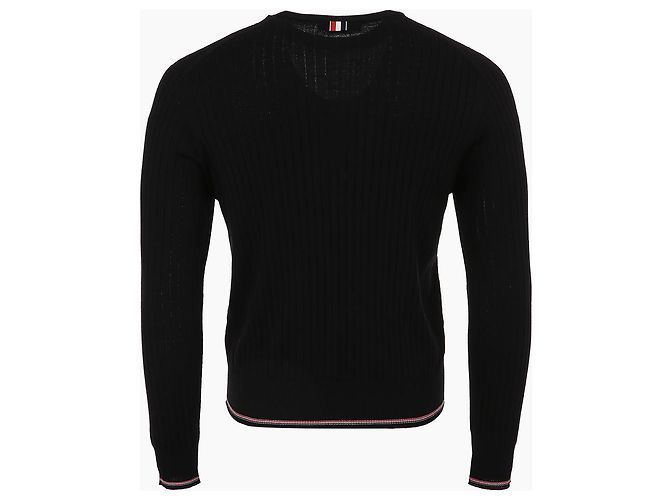 Thom Browne Merinowolle-Pullover im Rippstrick - Ansicht 6
