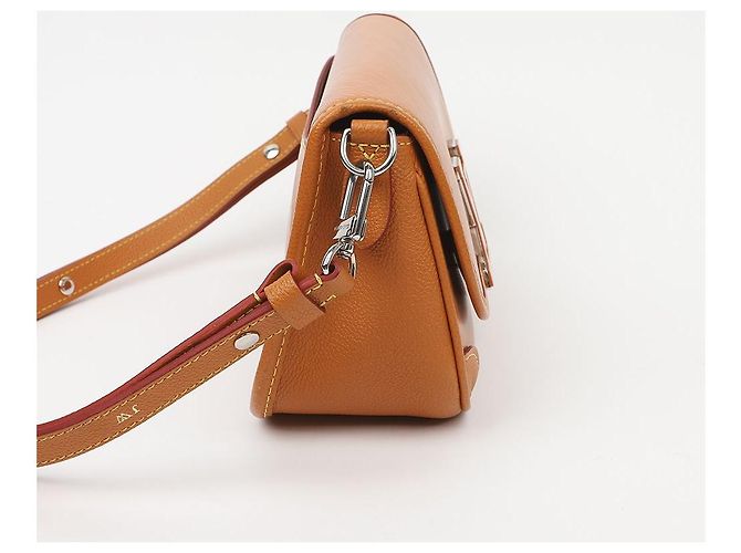 Louis Vuitton Borsa a tracolla Epoche Gold Miel Brown - vista 4