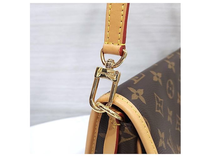 Louis Vuitton Borsa a tracolla Diane Monogram Canvas Fuchsia - vista 15