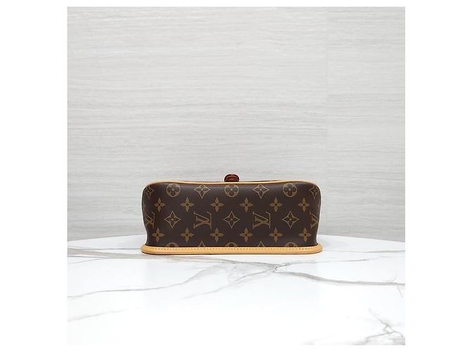 Louis Vuitton Borsa a tracolla Diane Monogram Canvas Fuchsia - vista 7