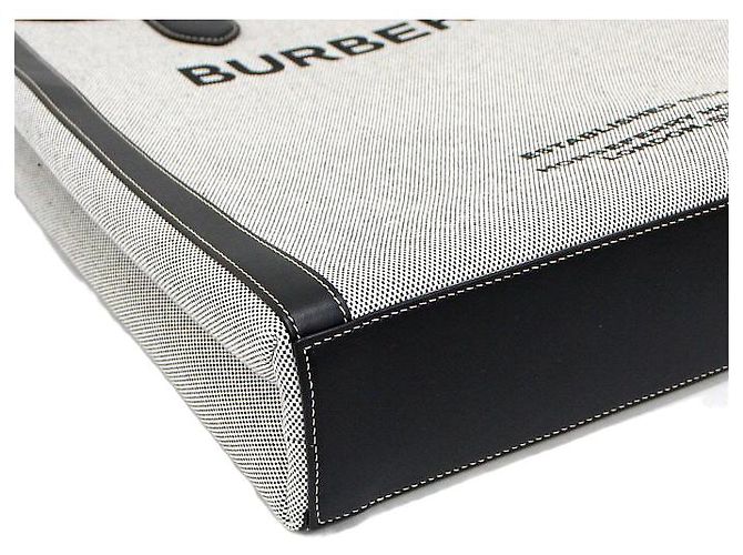 Burberry Borsa Tote e Borsa a Tracolla Hosbury Print Canvas - vista 9