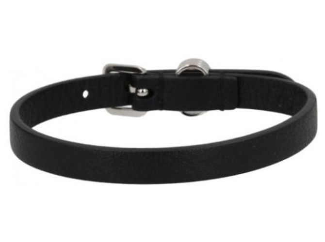 Bracciale Oval Valentino Nero in Pelle - vista 5