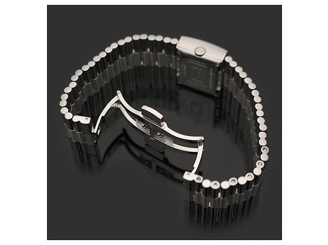 Fendi Relógio pulseira em aço com bezel logo FF e diamantes - vista 5