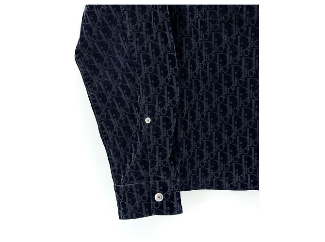 Dior Sovracamicia in velluto misto cotone - vista 4
