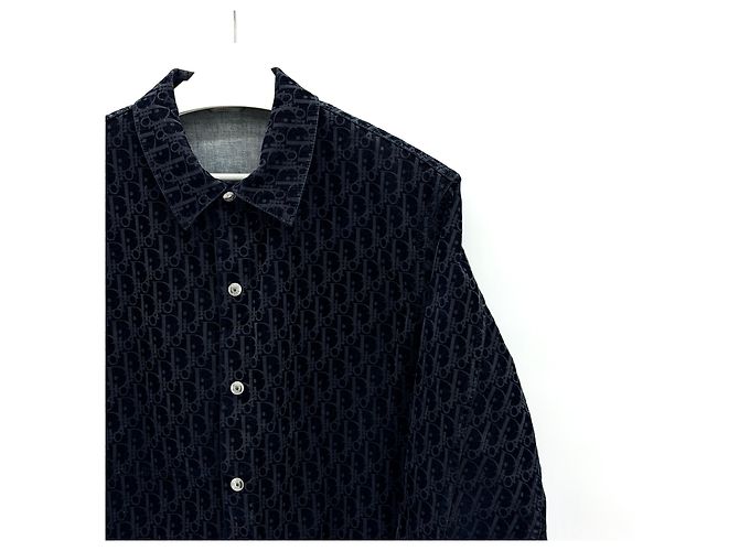 Dior Sovracamicia in velluto misto cotone - vista 5