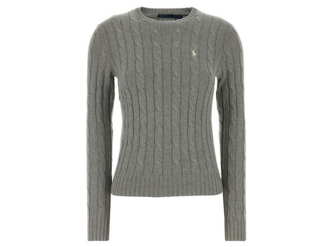Ralph Lauren Zopfstrick mit Pony-Logo-Stickerei - Ansicht 4