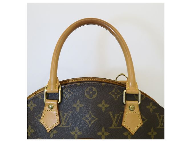 Louis Vuitton Borsa Tote Ellipse MM in canvas Monogram - vista 3
