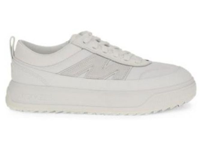 Moncler Sneakers Altive in nubuck e camoscio - vista 4