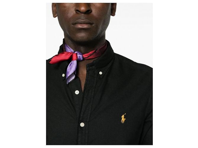 Ralph Lauren Camicia Slim Fit con logo Pony ricamato - vista 8