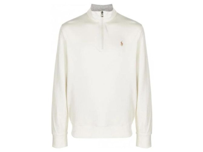 Ralph Lauren Quarter Zip Pullover with Pony Logo - view 4