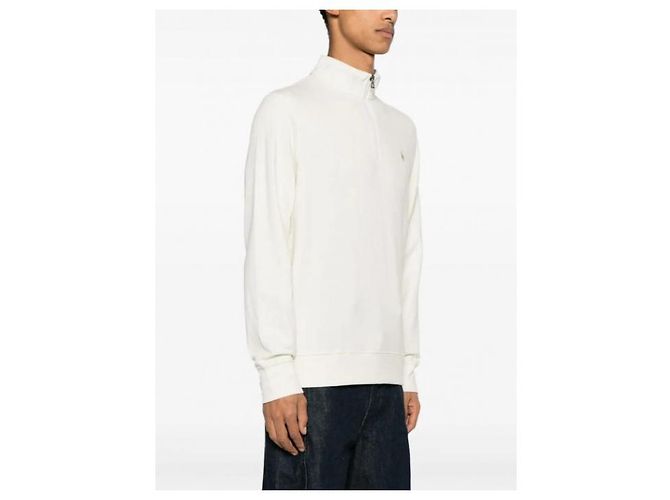 Ralph Lauren Quarter Zip Pullover with Pony Logo - view 6