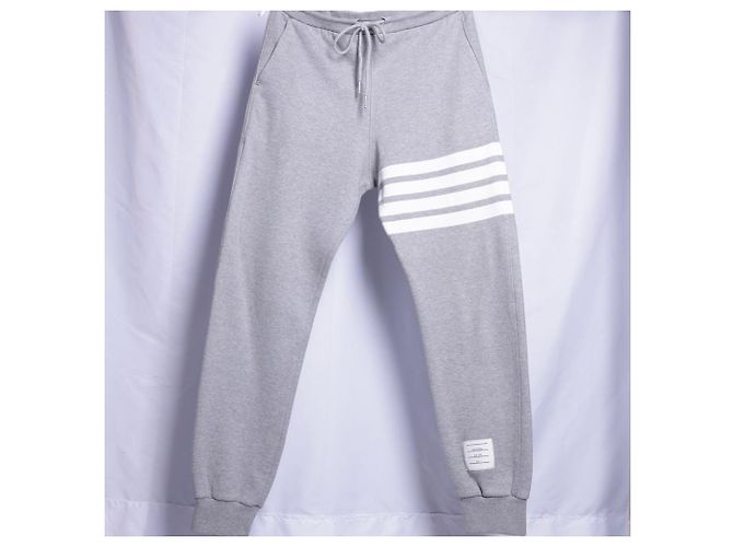 Thom Browne Classic Loopback Jogger Pants - view 5