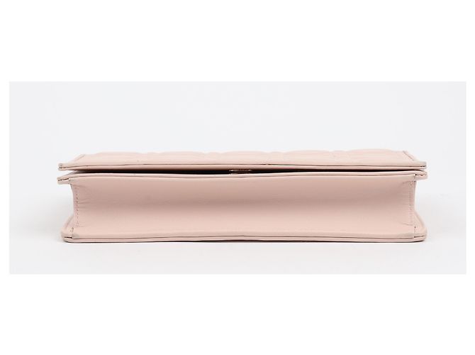 Dior Lady Pouch e borsa a tracolla in pelle d'agnello Cannage Dusty Pink - vista 6
